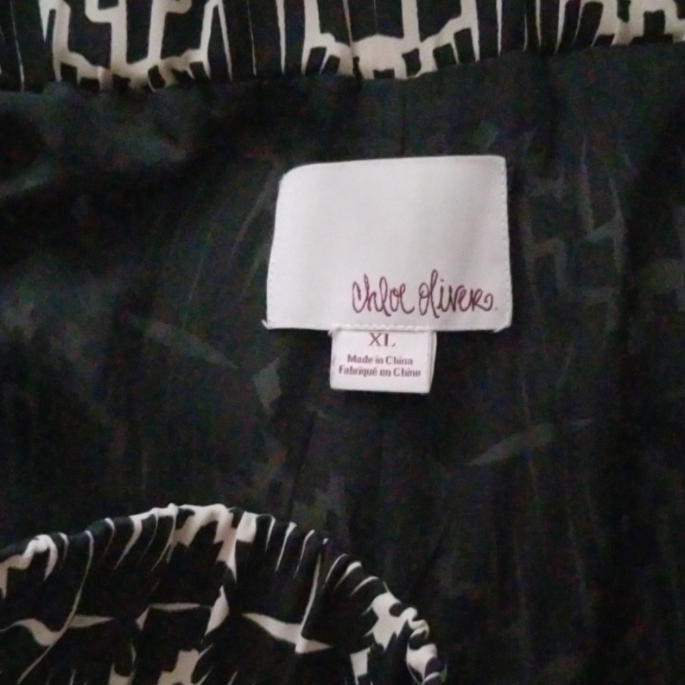 Anthropologie Chloe Oliver Wide Leg XL pants - Picture 4 of 5